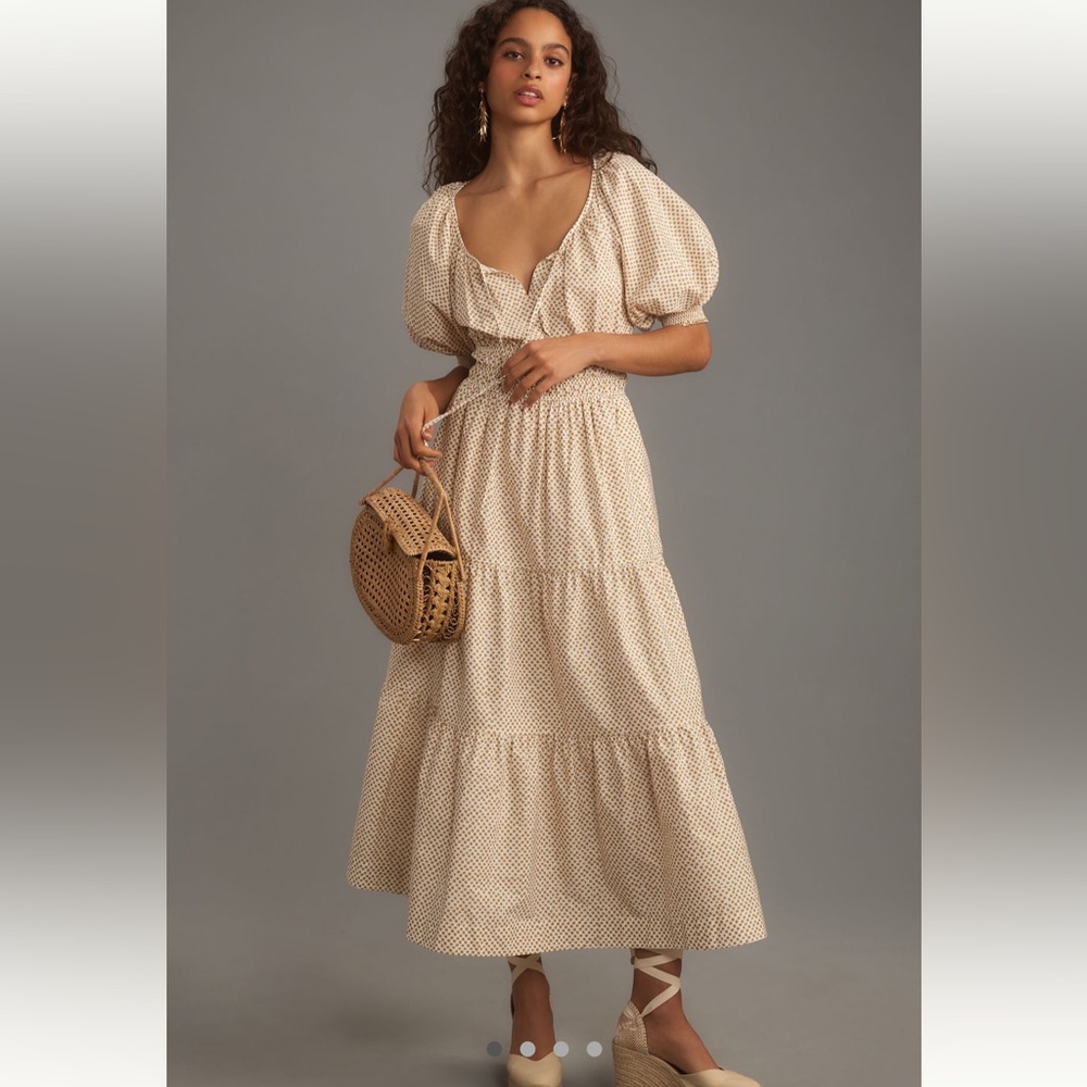 Anthropologie Somerset Puff Sleeve Size Small